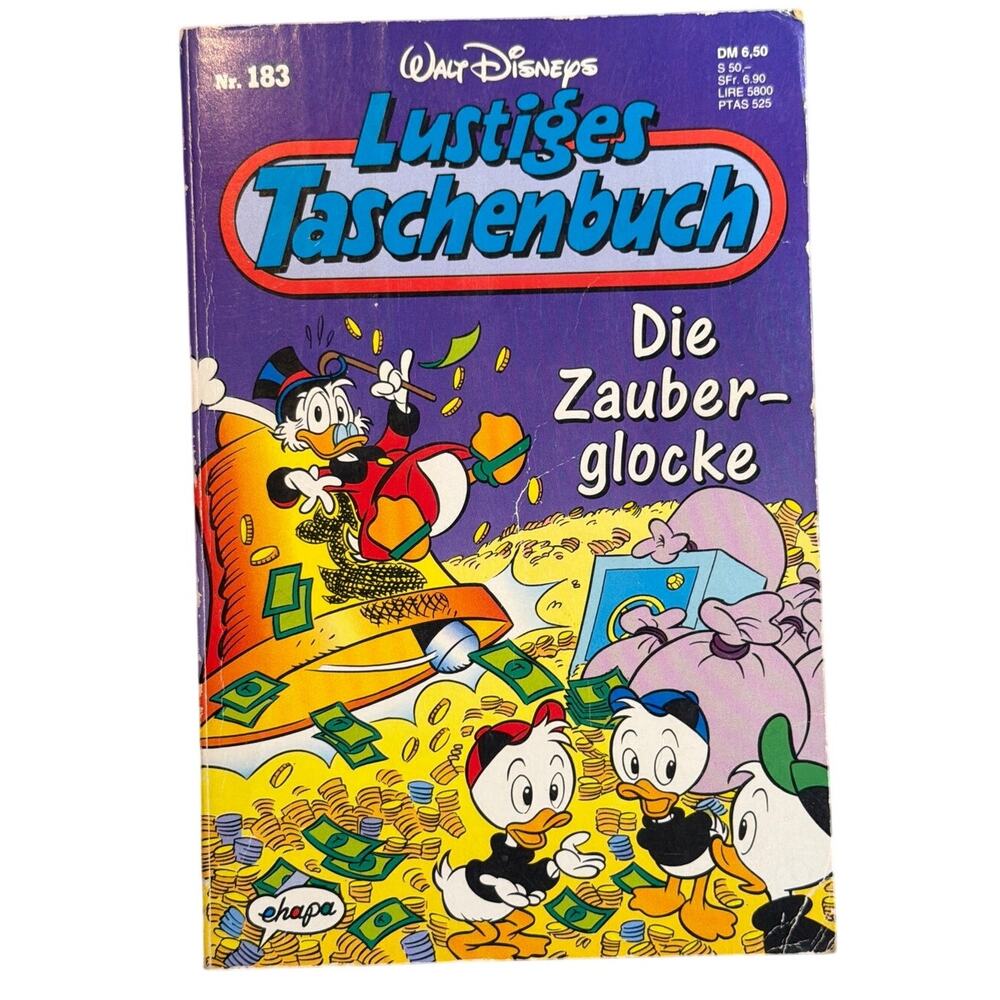 1993 Disney Lustiges Taschenbuch 183 Die Zauberglocke German Comic book